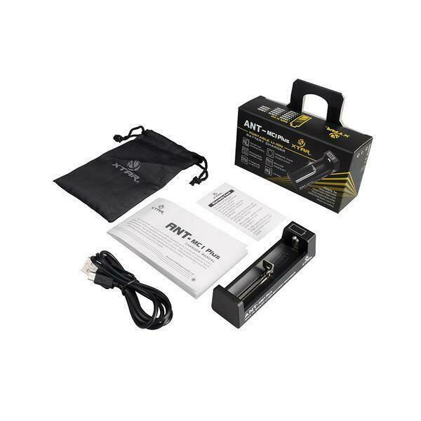 XTAR MC1 Plus USB Φορτιστής Μπαταριών Li-ion Μεγέθους 18650/16340/26650/14500 - Image 9