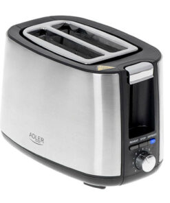 Adler Φρυγανιέρα 2 Θέσεων 750W Inox
