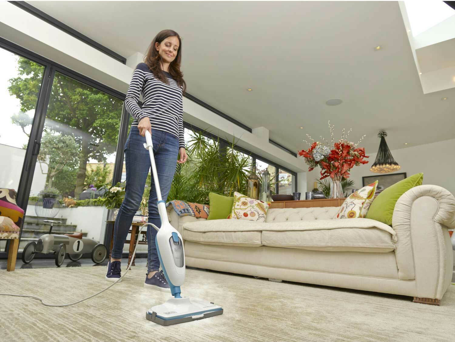 Black & Decker FSMH13E10 Ατμοκαθαριστής Πίεσης 3bar με Κοντάρι - Image 8
