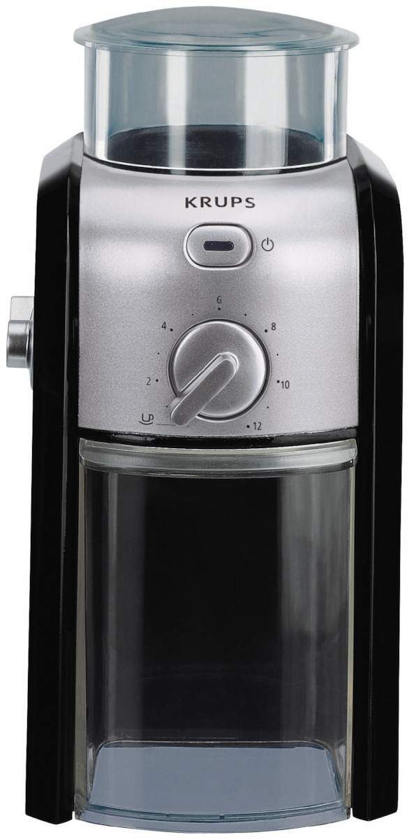 Krups Ηλεκτρικός Μύλος Καφέ 100W με Χωρητικότητα 200gr και 12 Επίπεδα Άλεσης Μαύρος - Image 3