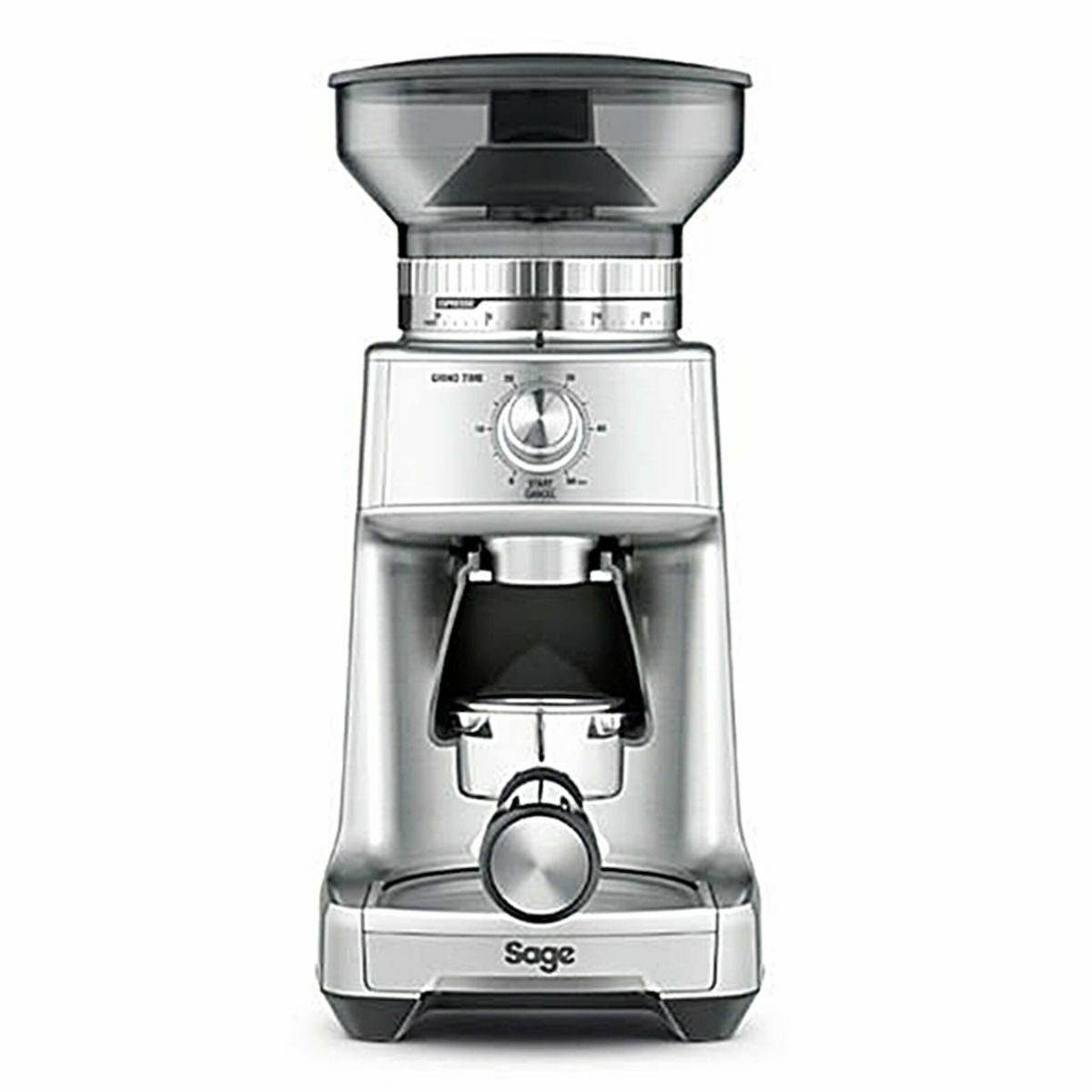 Sage Dose Control Pro Ηλεκτρικός Μύλος Καφέ 130W με Χωρητικότητα 340gr και 60 Επίπεδα Άλεσης Ασημί - Image 3