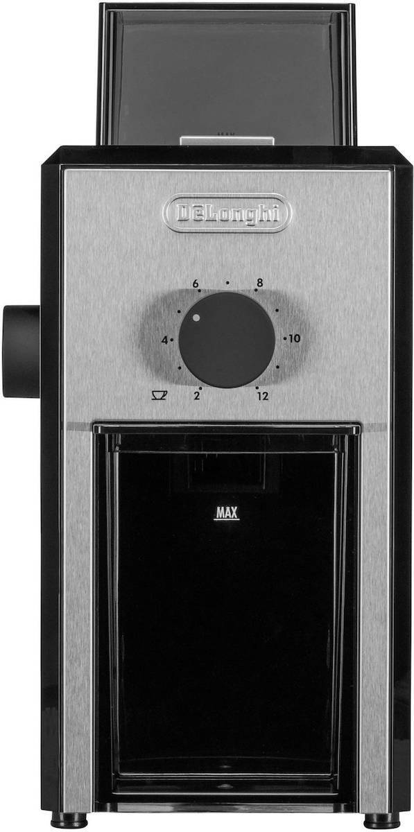 De'Longhi Ηλεκτρικός Μύλος Καφέ 110W με Χωρητικότητα 120gr και 16 Επίπεδα Άλεσης Ασημί - Image 4