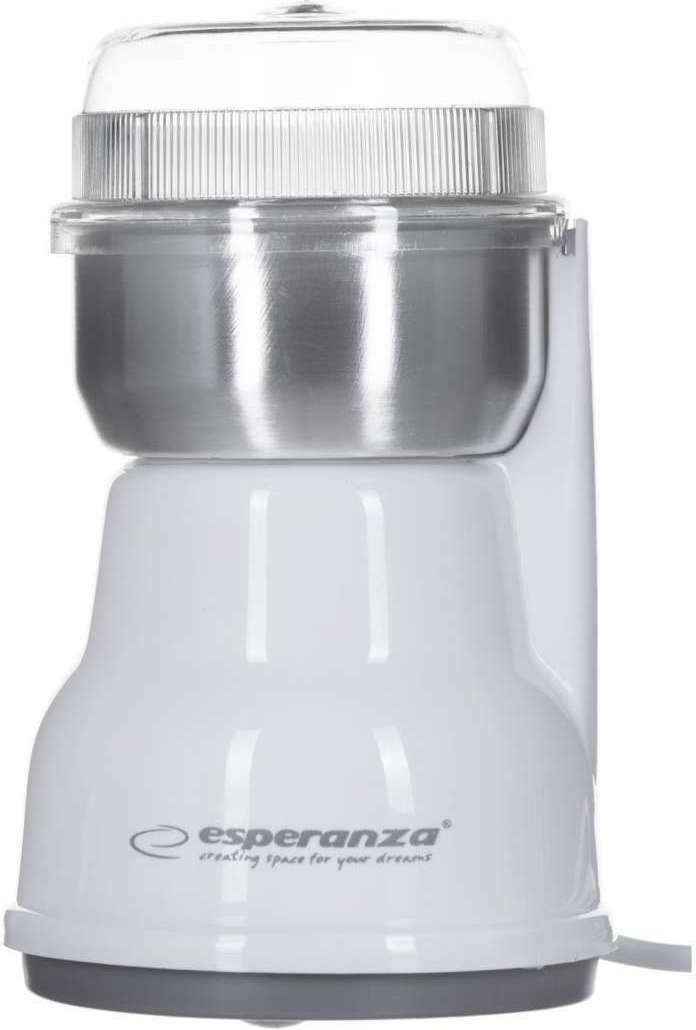 Esperanza EKC002W Ηλεκτρικός Μύλος Καφέ 160W με Χωρητικότητα 50gr Λευκός - Image 3
