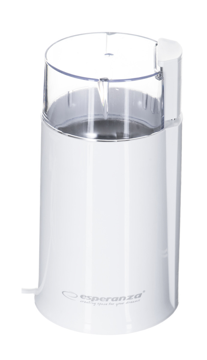 Esperanza EKC001W Ηλεκτρικός Μύλος Καφέ 160W με Χωρητικότητα 50gr Λευκός - Image 2