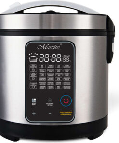 Maestro Πολυμάγειρας 700W με Χωρητικότητα 5lt Ασημί