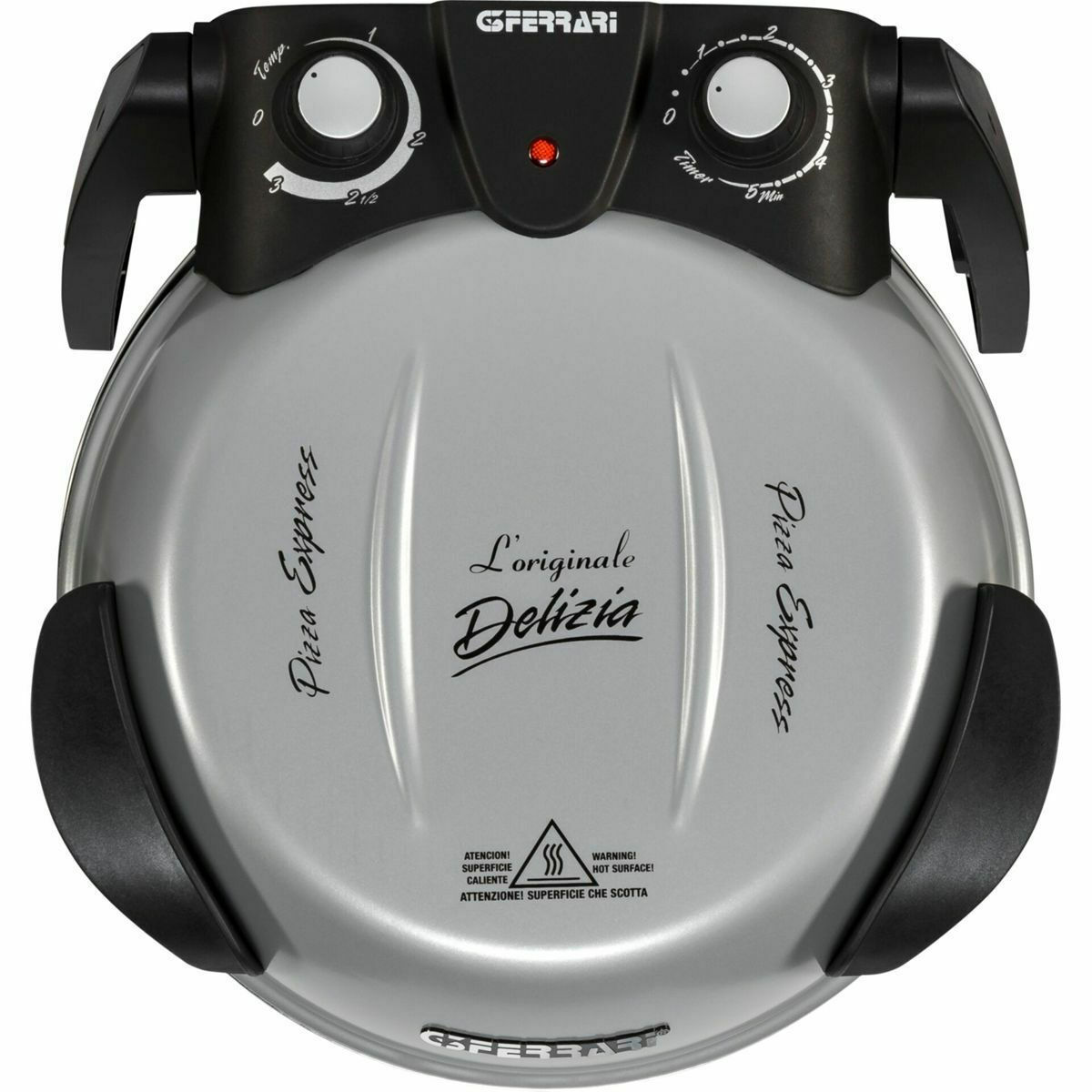 G3Ferrari Delizia G10006 06 Παρασκευαστής Πίτσας 1200W Ασημί - Image 3