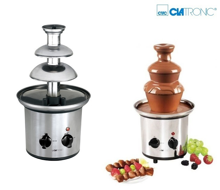 Clatronic SKB 3248 Συντριβάνι Σοκολάτας με 3 Επίπεδα 500gr Ασημί - Image 7