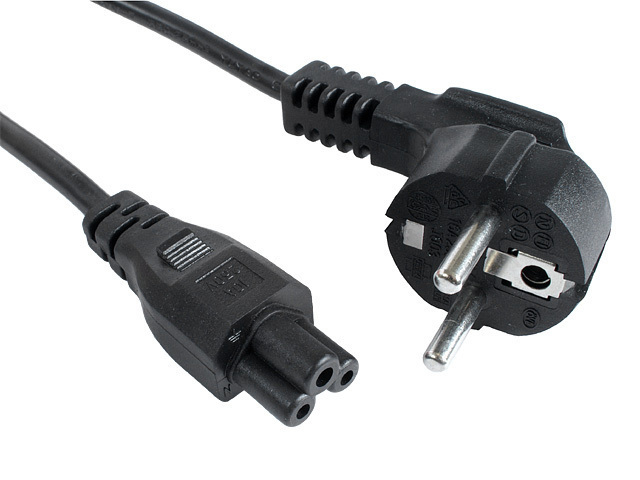 Cablexpert Schuko - IEC C5 Cable 3m Μαύρο (PC-186-ML12-3M) - Image 2