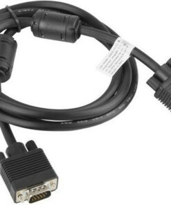 Alternative view of Lanberg Cable VGA male - VGA male 1.8m (CA-VGAC-10CC-0018-B)