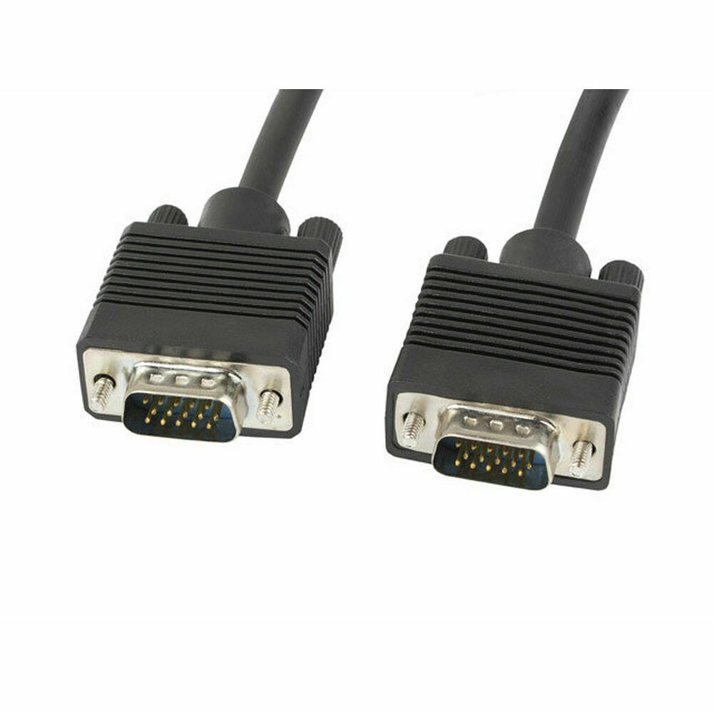 Lanberg Cable VGA male - VGA male 5m (CA-VGAC-10CC-0050-B)