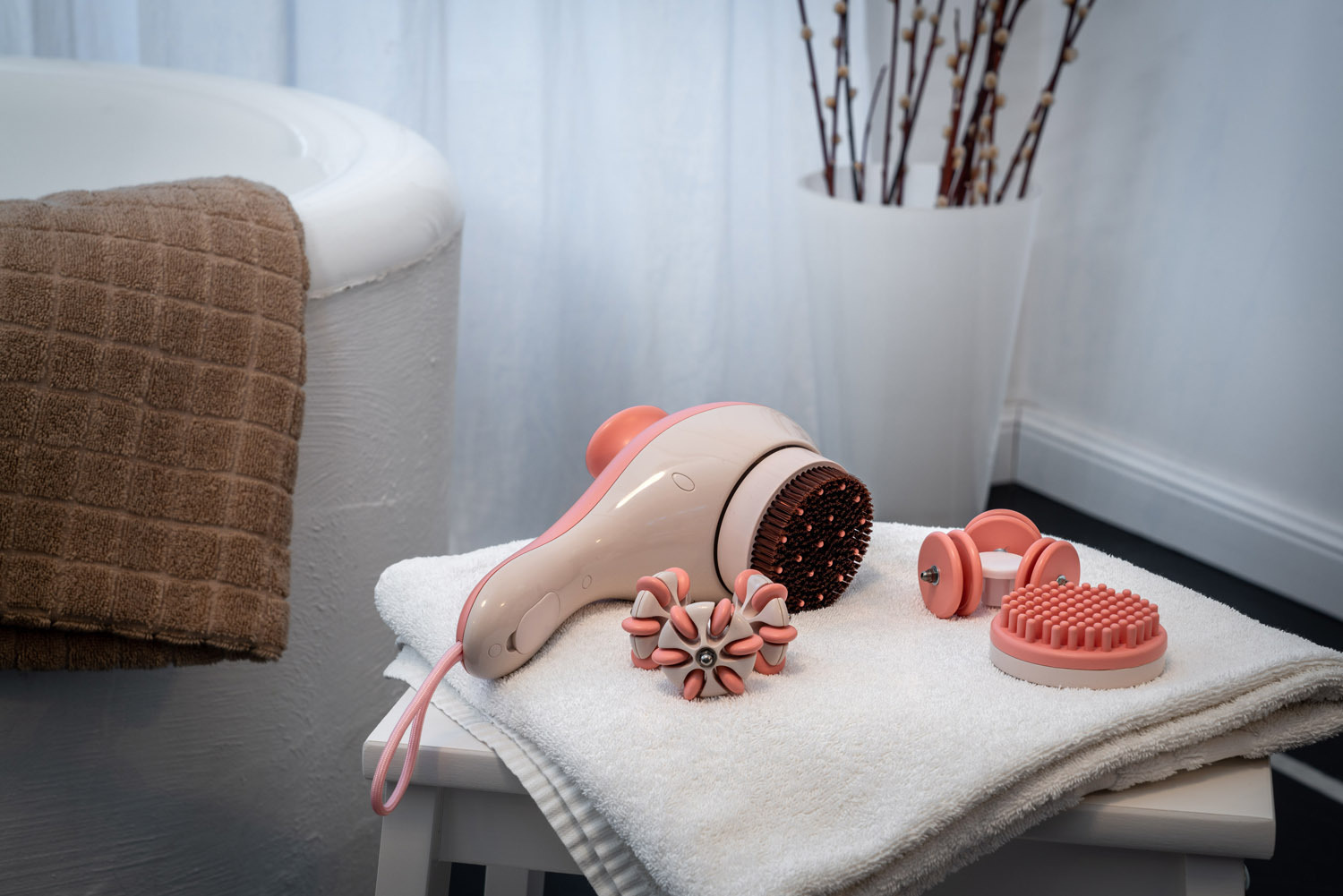 Medisana Cellulite Massager Ac 950 Συσκευή Μασάζ για το Σώμα κατά της Κυτταρίτιδας με Υπέρυθρες Ροζ 88544 - Image 10