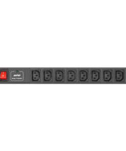 Alternative view of Lanberg Πολύπριζο Rack 1U PDU 8xIEC C13 Μαύρο
