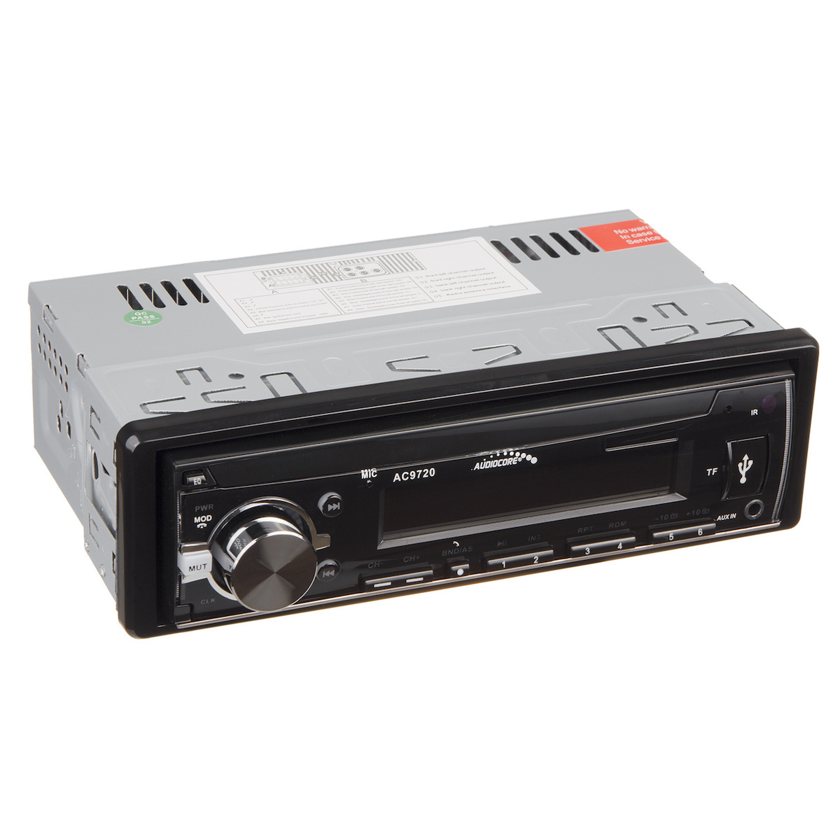 Audiocore Ηχοσύστημα Αυτοκινήτου 1DIN (Bluetooth/USB) AC9720B - Image 4