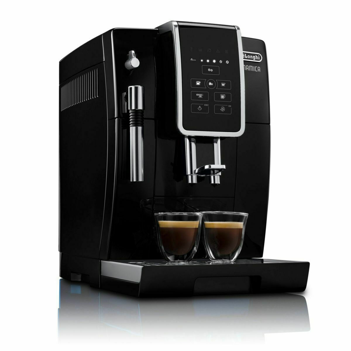 De'Longhi Dinamica Αυτόματη Μηχανή Espresso 1450W Πίεσης 15bar με Μύλο Άλεσης Μαύρη - Image 3