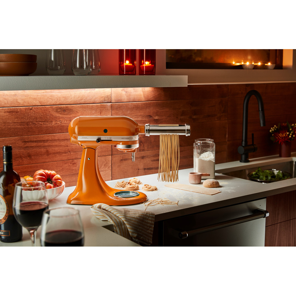 Kitchenaid Artisan Food Processor Orange Κουζινομηχανή 300W με Ανοξείδωτο Κάδο 4.8lt - Image 8