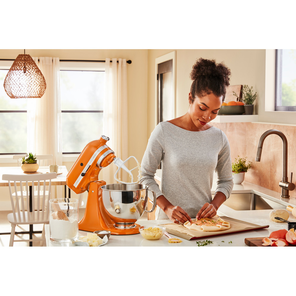 Kitchenaid Artisan Food Processor Orange Κουζινομηχανή 300W με Ανοξείδωτο Κάδο 4.8lt - Image 9