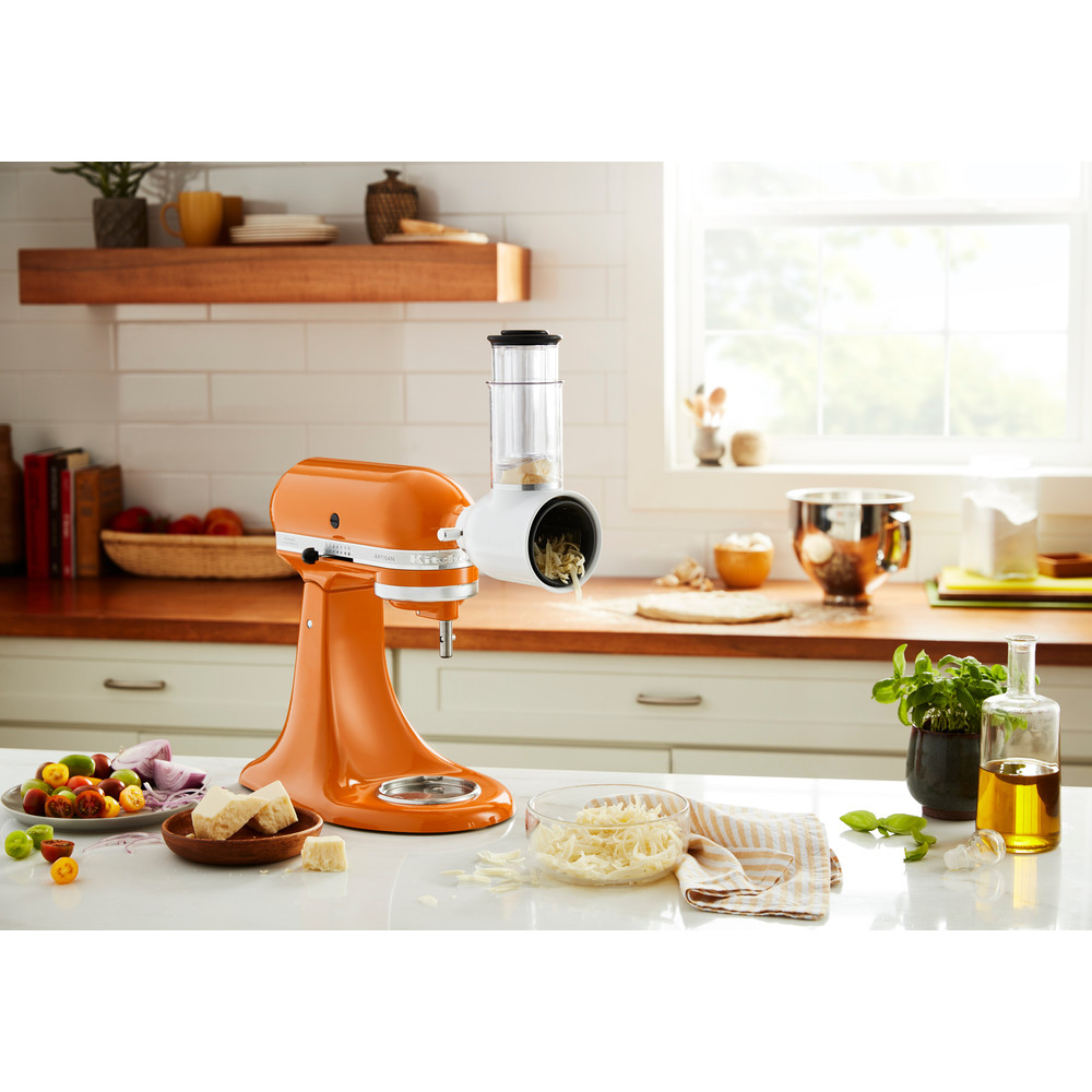 Kitchenaid Artisan Food Processor Orange Κουζινομηχανή 300W με Ανοξείδωτο Κάδο 4.8lt - Image 10