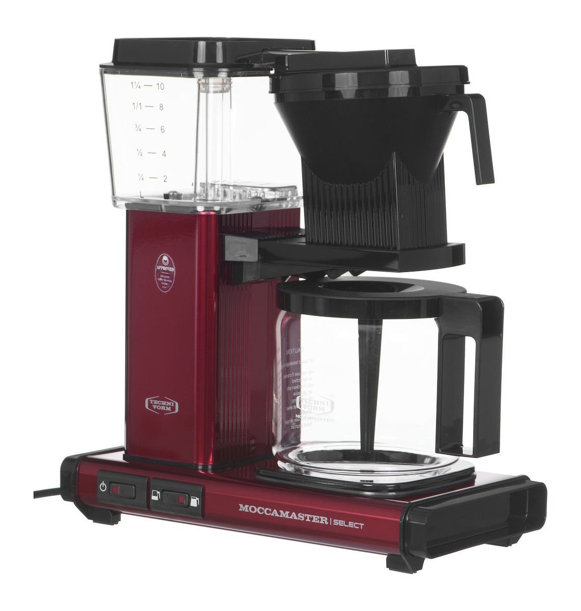 Moccamaster KBG 741 Select Καφετιέρα Φίλτρου 1520W Red - Image 3