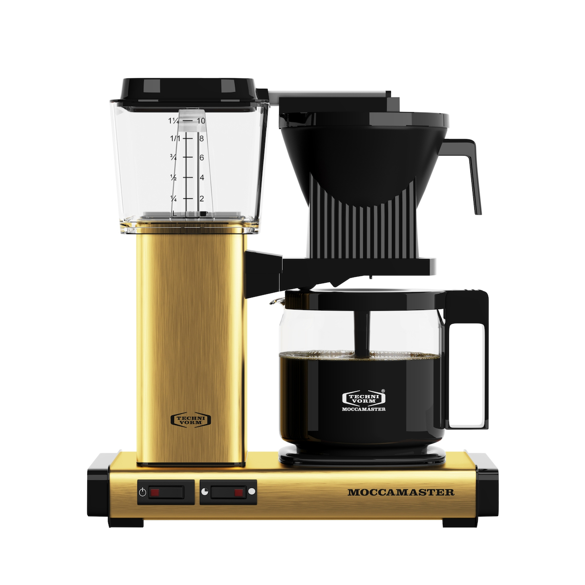 Moccamaster KBG 741 Select Καφετιέρα Φίλτρου 1520W Brushed Brass