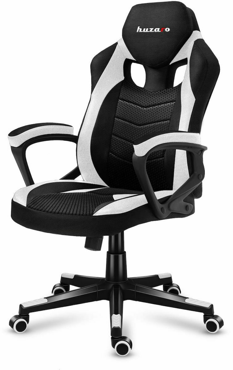 Huzaro Force 2.5 Υφασμάτινη Καρέκλα Gaming Λευκή - Image 4