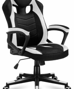 Huzaro Force 2.5 Υφασμάτινη Καρέκλα Gaming Λευκή