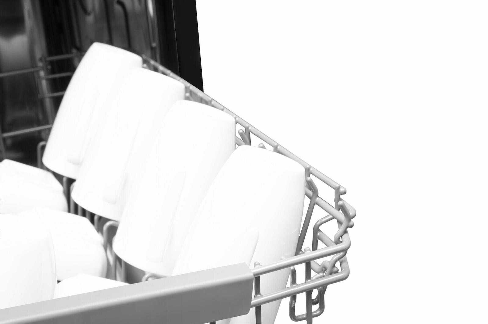 Amica Ελεύθερο Πλυντήριο Πιάτων για 10 Σερβίτσια Π44.8xY84.5εκ. Μαύρο DFM46C8EOiBH - Image 6