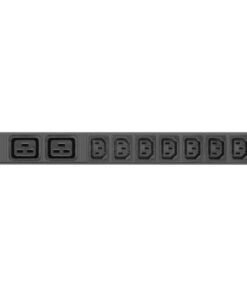 Alternative view of Lanberg Πολύπριζο Rack 19' 1U 16A 2X C19 8X IEC C13