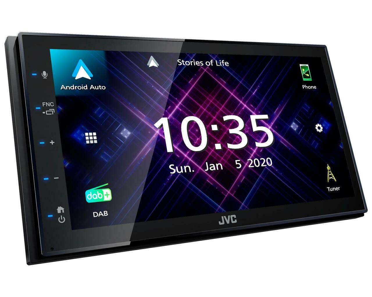 JVC Ηχοσύστημα 2 DIN με Bluetooth, USB & GPS