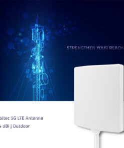 Alternative view of Qoltec 57022 Εξωτερική Κεραία 5G Sectorial 14dBi με σύνδεση SMA