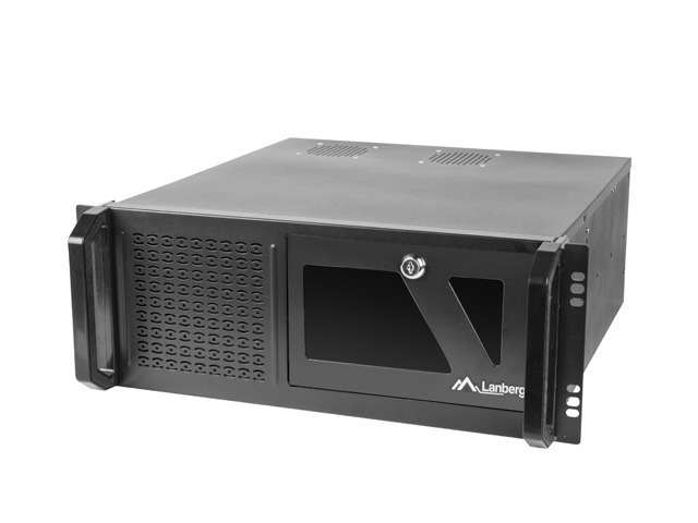 Lanberg Server Enclosure 19" 4U Μαύρο