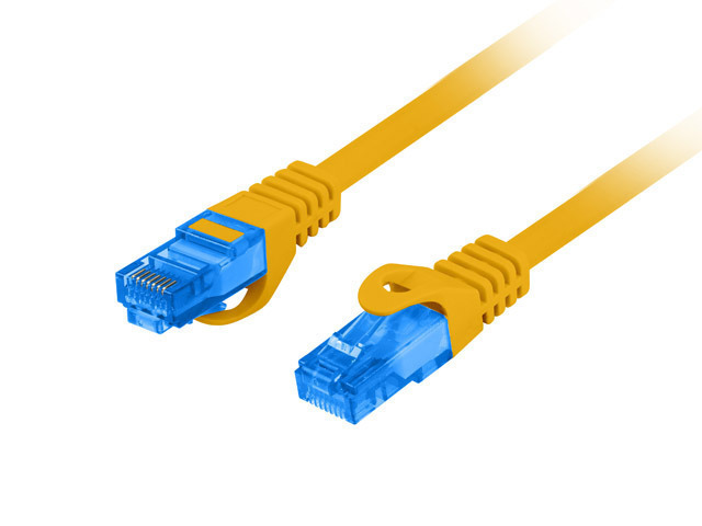 Lanberg S/FTP Cat.6a Καλώδιο Δικτύου Ethernet 1.5m Πορτοκαλί (PCF6A-10CC-0150-O)