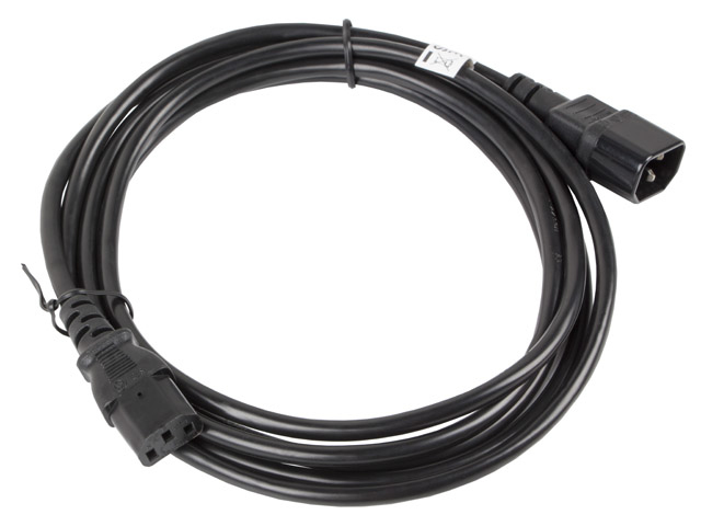 Lanberg IEC C13 - IEC C14 Cable 3m Μαύρο (CA-C13E-11CC-0030-BK) - Image 3