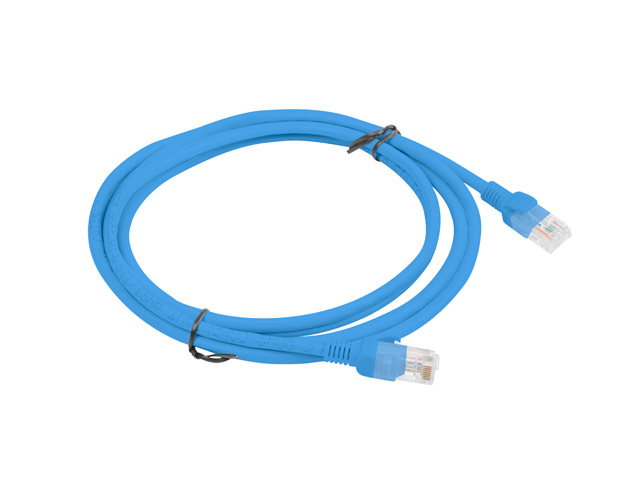 Lanberg U/UTP Cat.6 Καλώδιο Δικτύου Ethernet 2m Μπλε (PCU6-10CC-0200-B) - Image 2