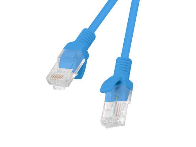 Lanberg U/UTP Cat.6 Καλώδιο Δικτύου Ethernet 2m Μπλε (PCU6-10CC-0200-B)
