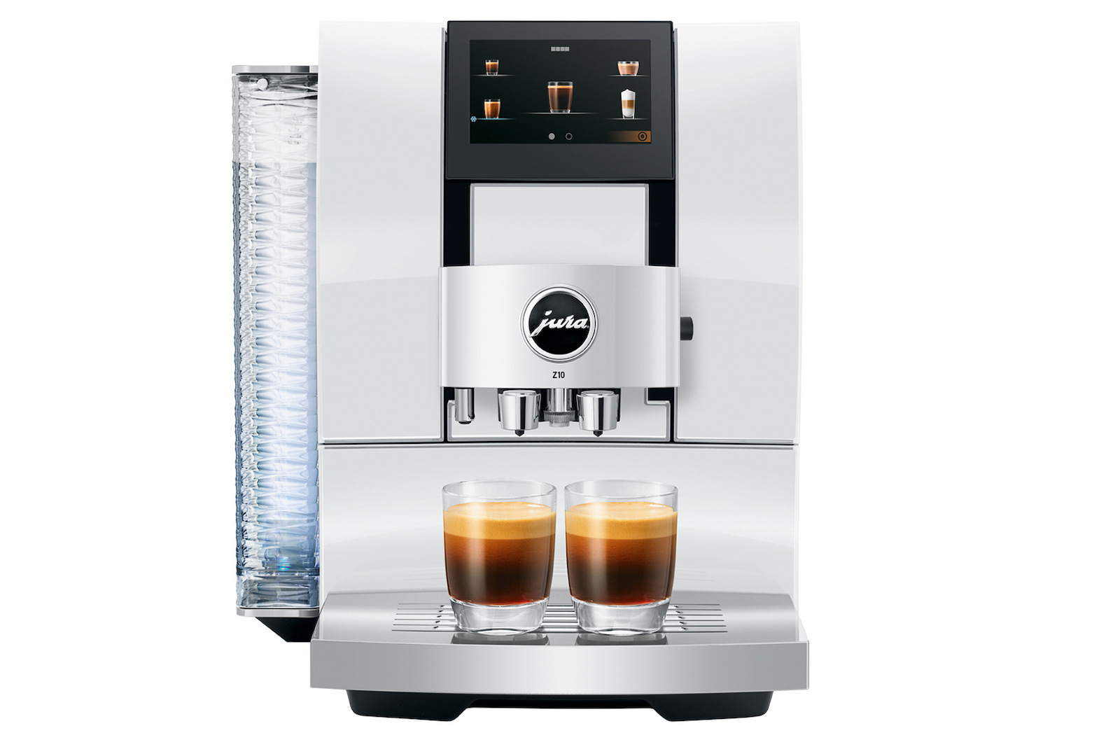 Jura Z10 Αυτόματη Μηχανή Espresso 1450W Πίεσης 15bar με Μύλο Άλεσης Diamond White