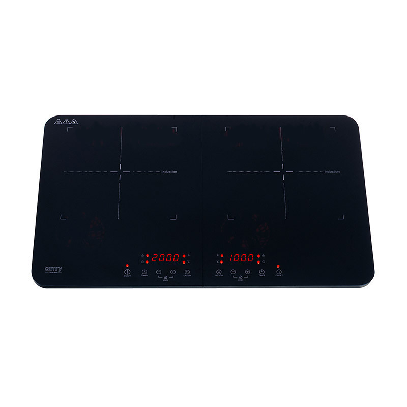 Camry CR-6514 Επιτραπέζια Εστία Επαγωγική Διπλή Μαύρη - Image 3