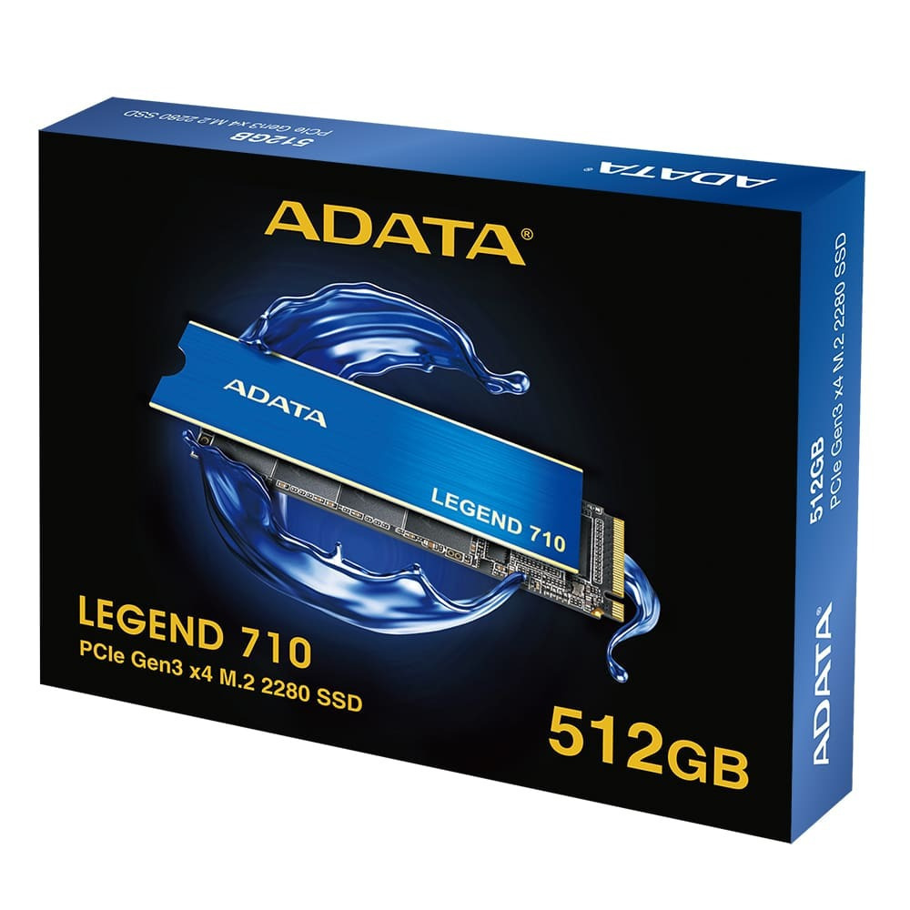 Adata Legend 710 SSD 512GB M.2 NVMe PCI Express 3.0 ALEG-710-512GCS - Image 3
