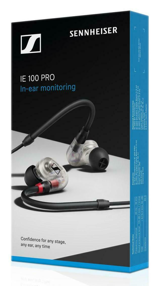 Sennheiser Ακουστικά Ψείρες In Ear IE 100 Pro Διάφανα - Image 3