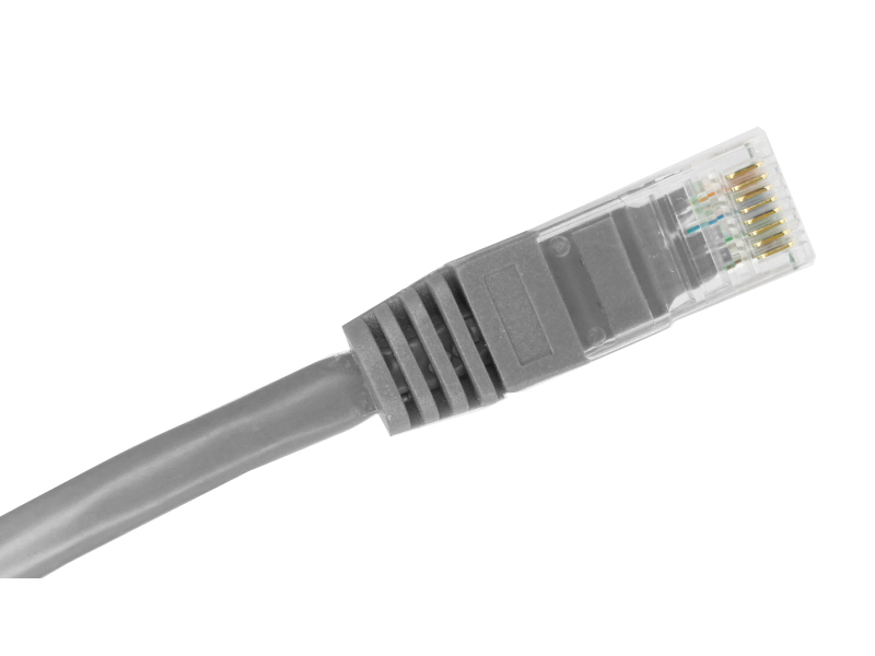 A-LAN U/UTP Cat.5e Καλώδιο Δικτύου Ethernet 0.25m Γκρι (KKU5SZA0.25) - Image 2