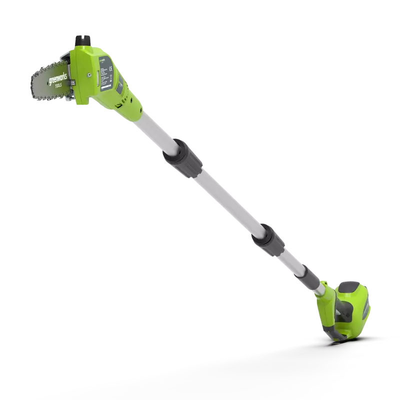 Greenworks G40PSF Τηλεσκοπικό Κονταροπρίονο Μπαταρίας με Λάμα 20cm Συνολικού Μήκους 250cm και Βάρους 3.75kg - Image 2