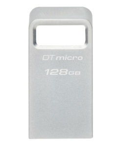 Alternative view of Kingston DataTraveler Micro Gen2 128GB USB 3.2 Stick Ασημί