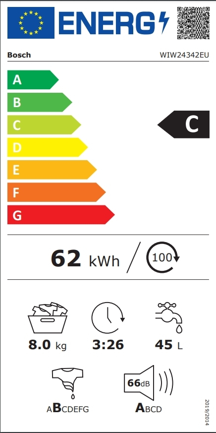 Bosch Εντοιχιζόμενο 8kg WIW24342EU - Image 8