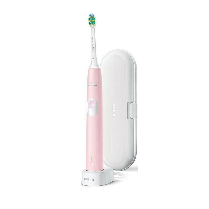 Philips Sonicare ProtectiveClean 4300 Ηλεκτρική Οδοντόβουρτσα με Χρονομετρητή και Αισθητήρα Πίεσης Ροζ - Image 2