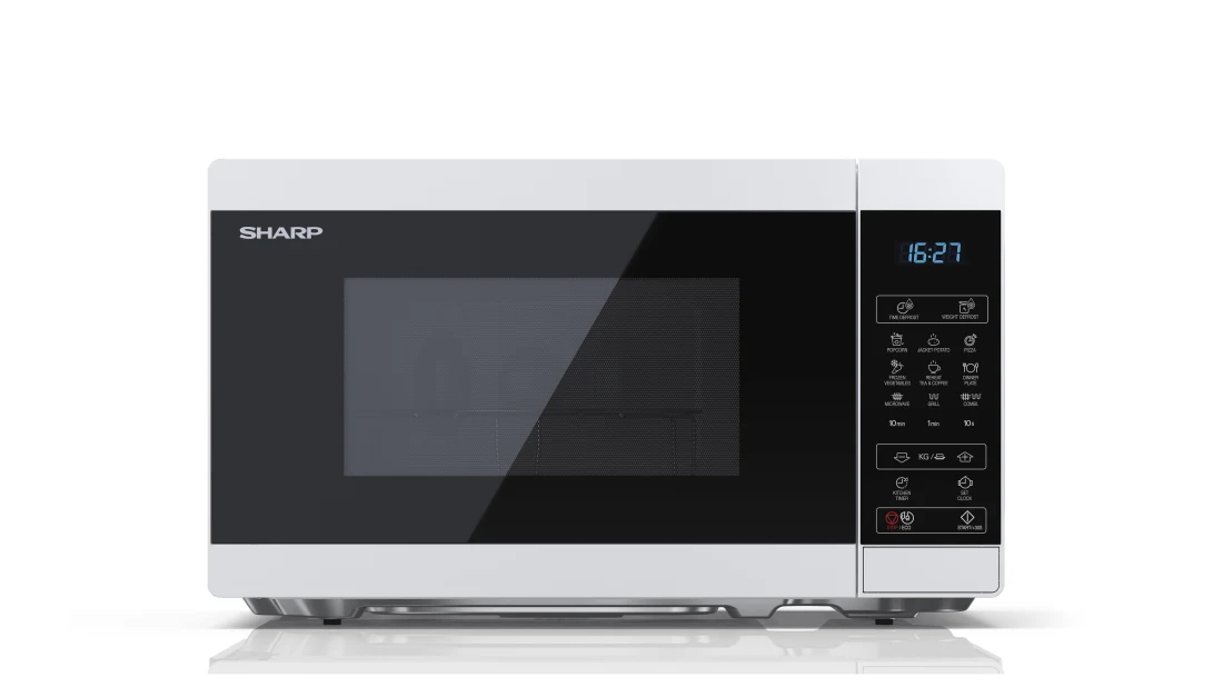 Sharp YC-MG02EW Φούρνος Μικροκυμάτων με Grill 20lt Λευκός