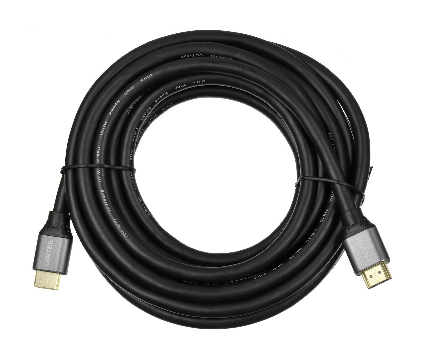 Unitek HDMI 2.1 HDMI male - HDMI male 5m Μαύρο (Y-C140W) - Image 2