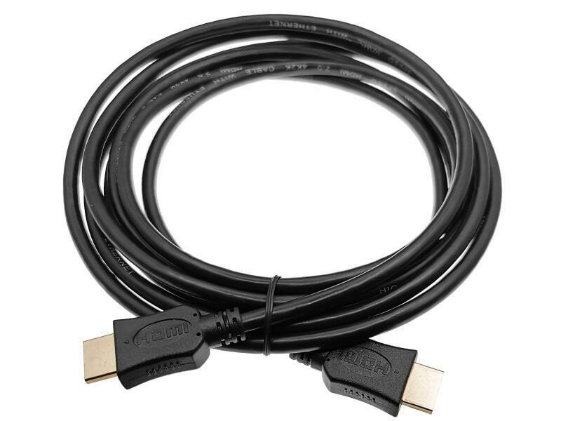 A-LAN HDMI 2.0 Cable HDMI male - HDMI male 2m Μαύρο AV-AHDMI-2.0