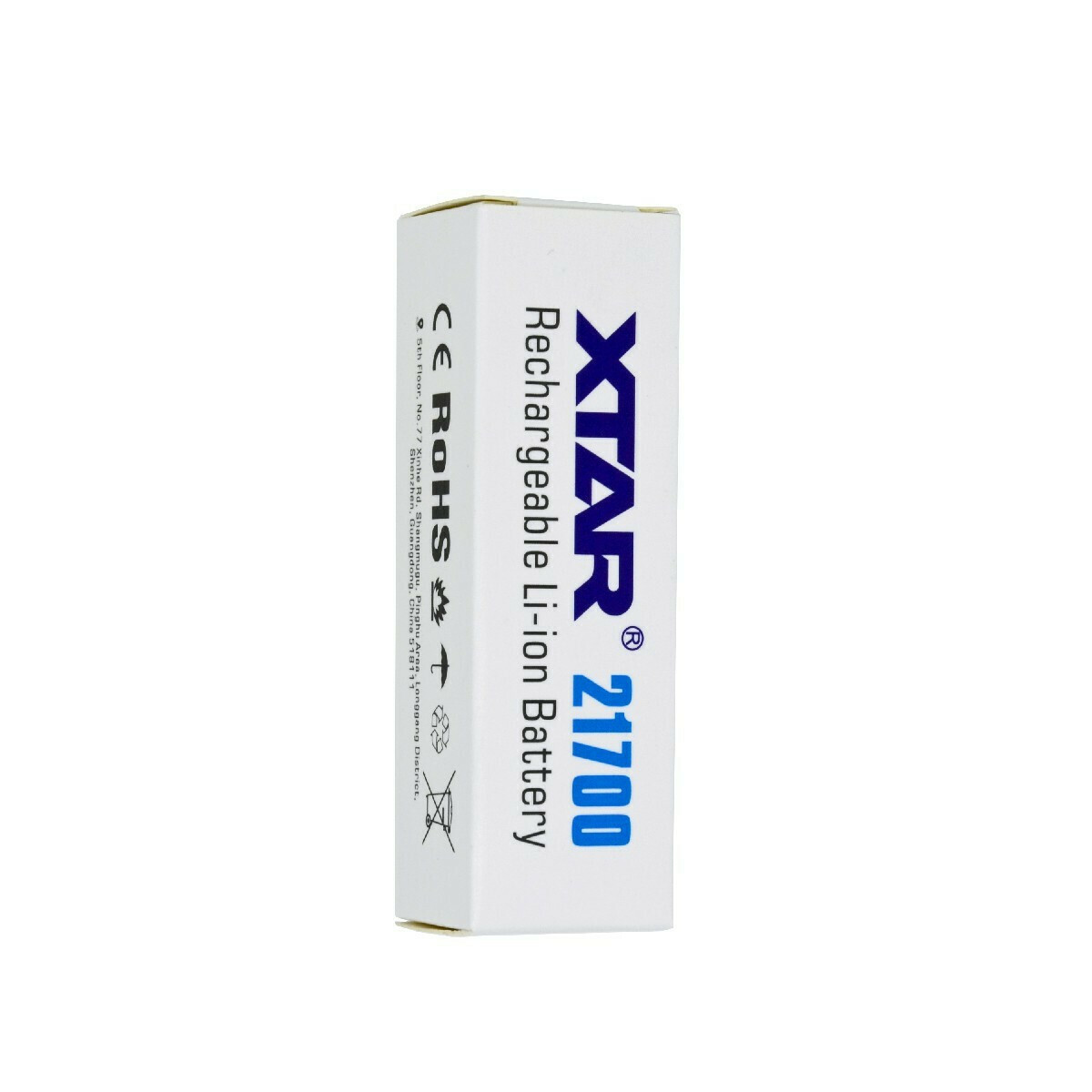 XTAR 21700 4900mAh 3.6V 1τμχ - Image 4