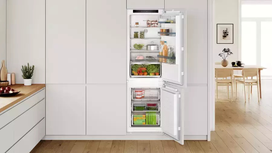 Bosch Ψυγειοκαταψύκτης 260lt NoFrost Λευκός KIN86VFE0 - Image 2