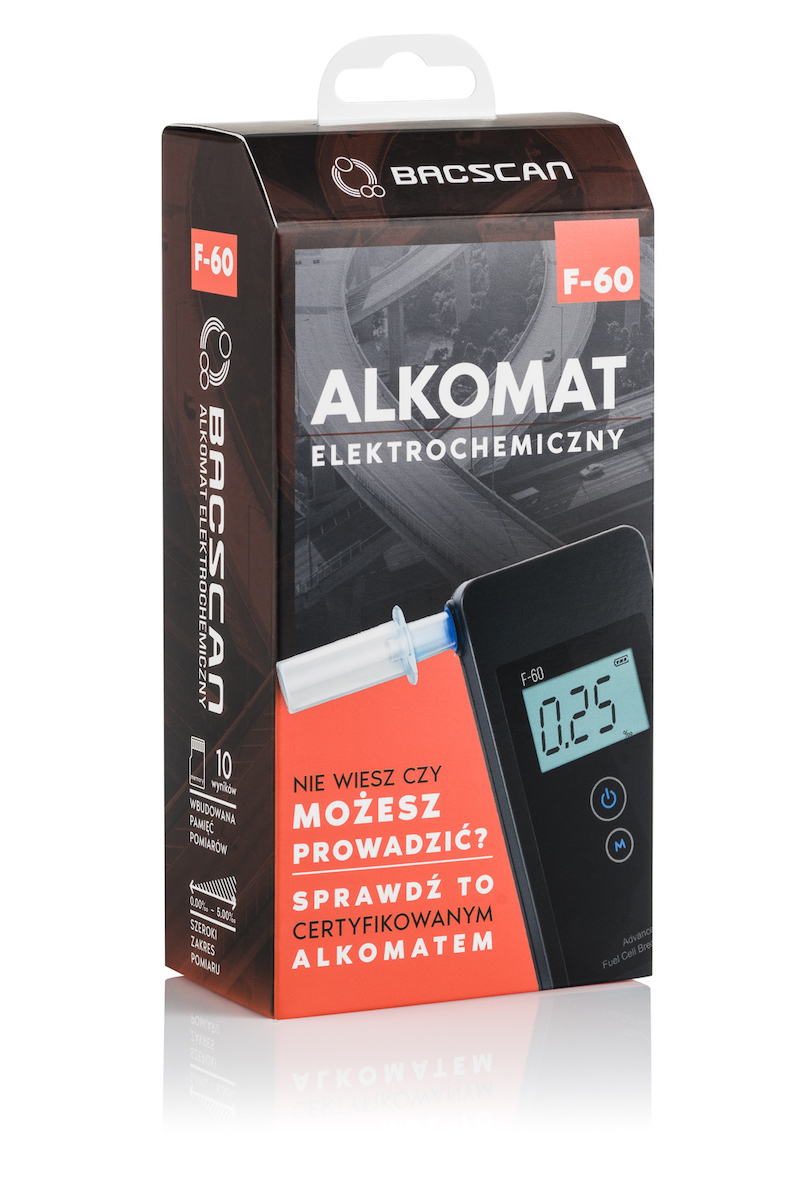 Bacscan F-60 Ψηφιακός Μετρητής Αλκοόλ 0 - 5% Γκρι - Image 4