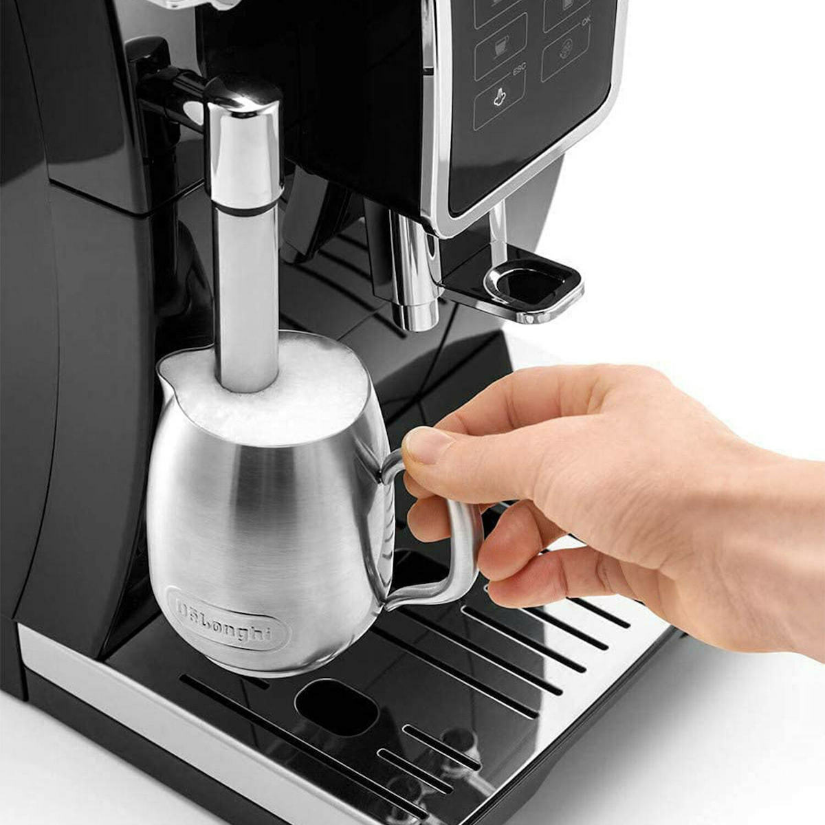 De'Longhi Dinamica Αυτόματη Μηχανή Espresso 1450W Πίεσης 15bar με Μύλο Άλεσης Μαύρη - Image 7